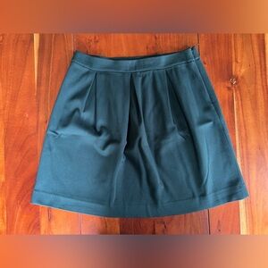 Madewell Dark Green Mini Skirt